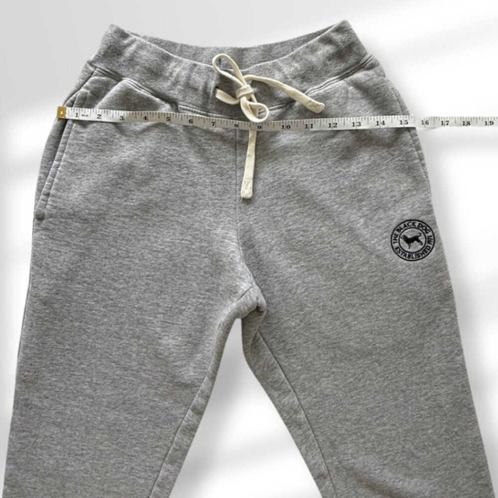 The Black Dog Light Gray Jogger Sweatpants Size XXS Girls/Women - Picture 5 of 5